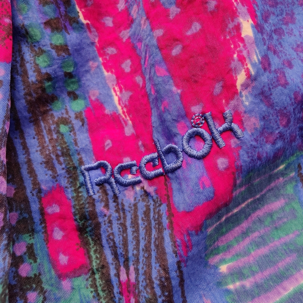 Vintage Reebok Track Pants Nylon w/ Drawstring - Picture 3 of 12